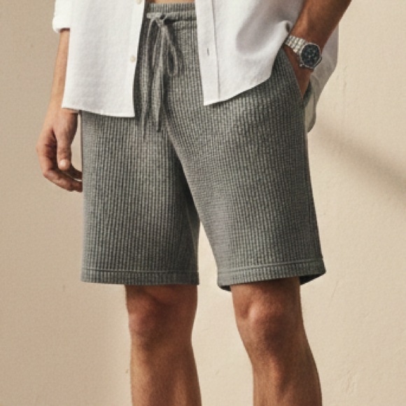 PacSun Other - Men’s PacSun Gray Waffle Knit Volley Shorts Size M Medium